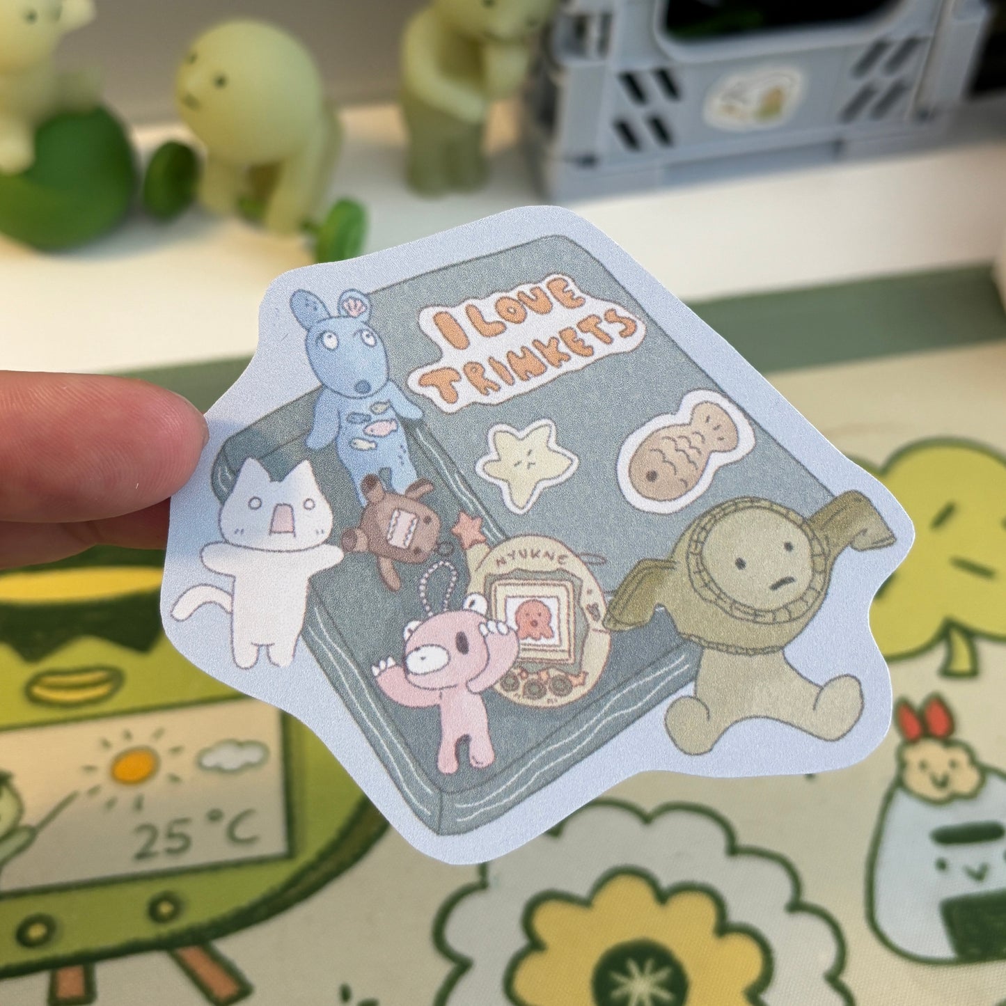 I <3 Trinkets Sticker