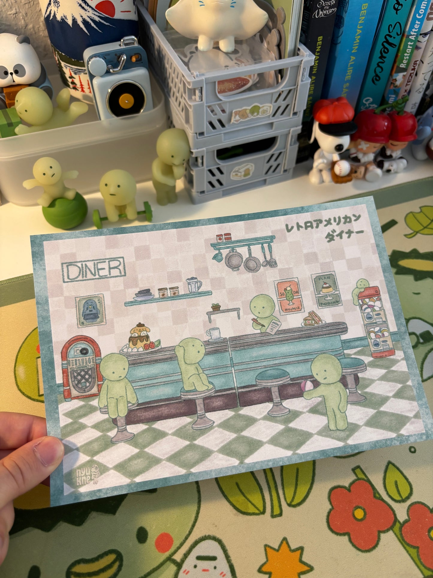 Retro Diner A5 Artprint
