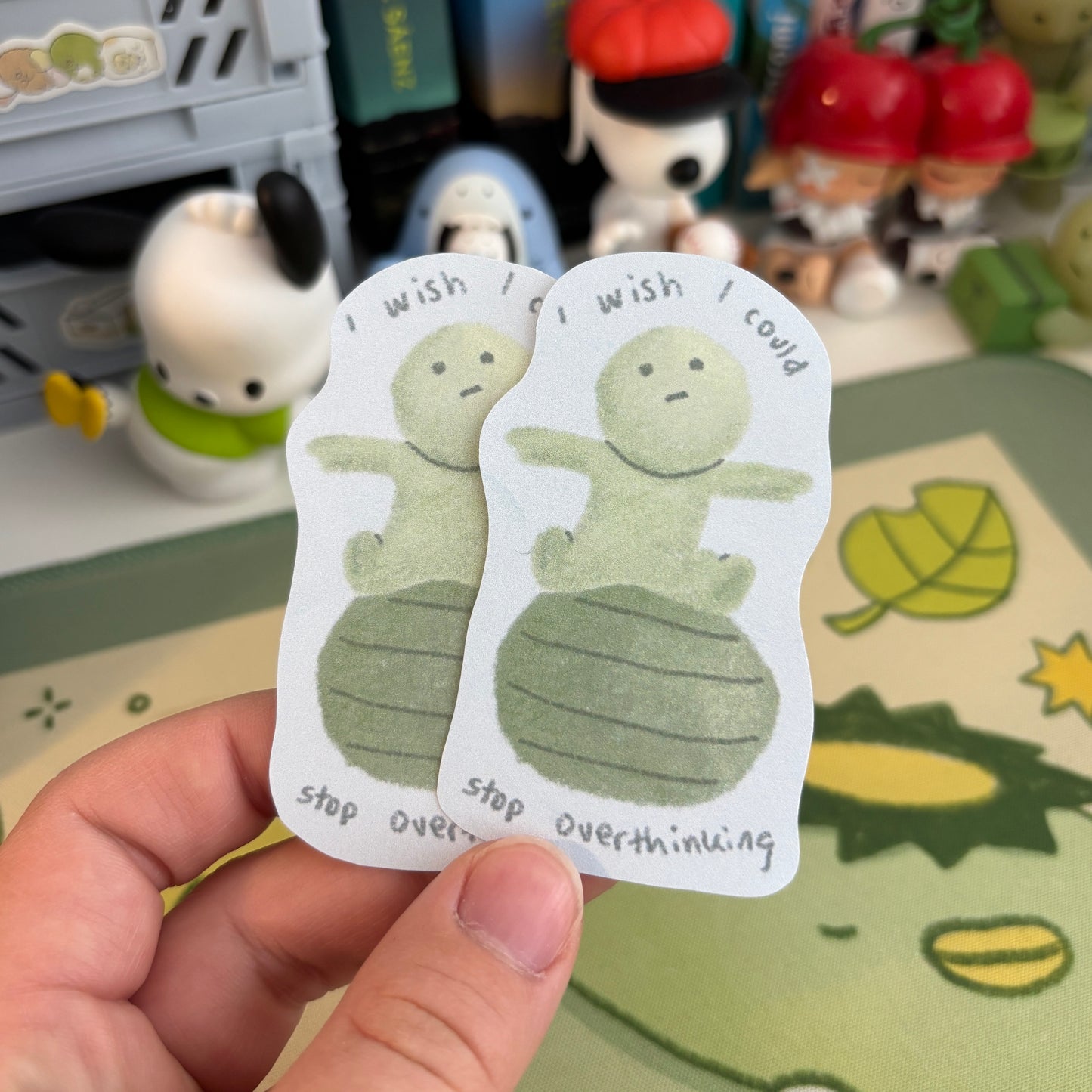 Overthinker Sticker