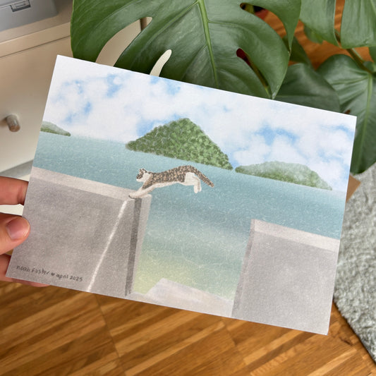 By The Sea Artprint