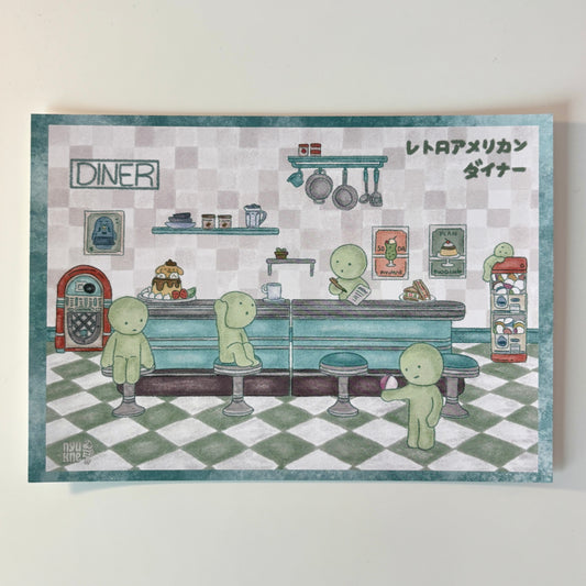 Retro Diner Artprint