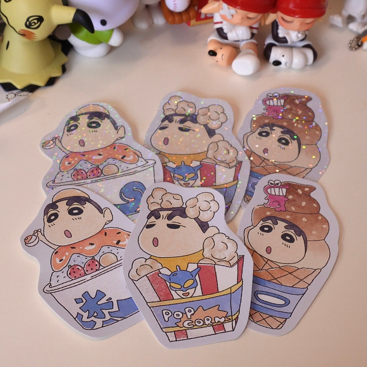 Shin-Chan Food Sticker Pack (3)