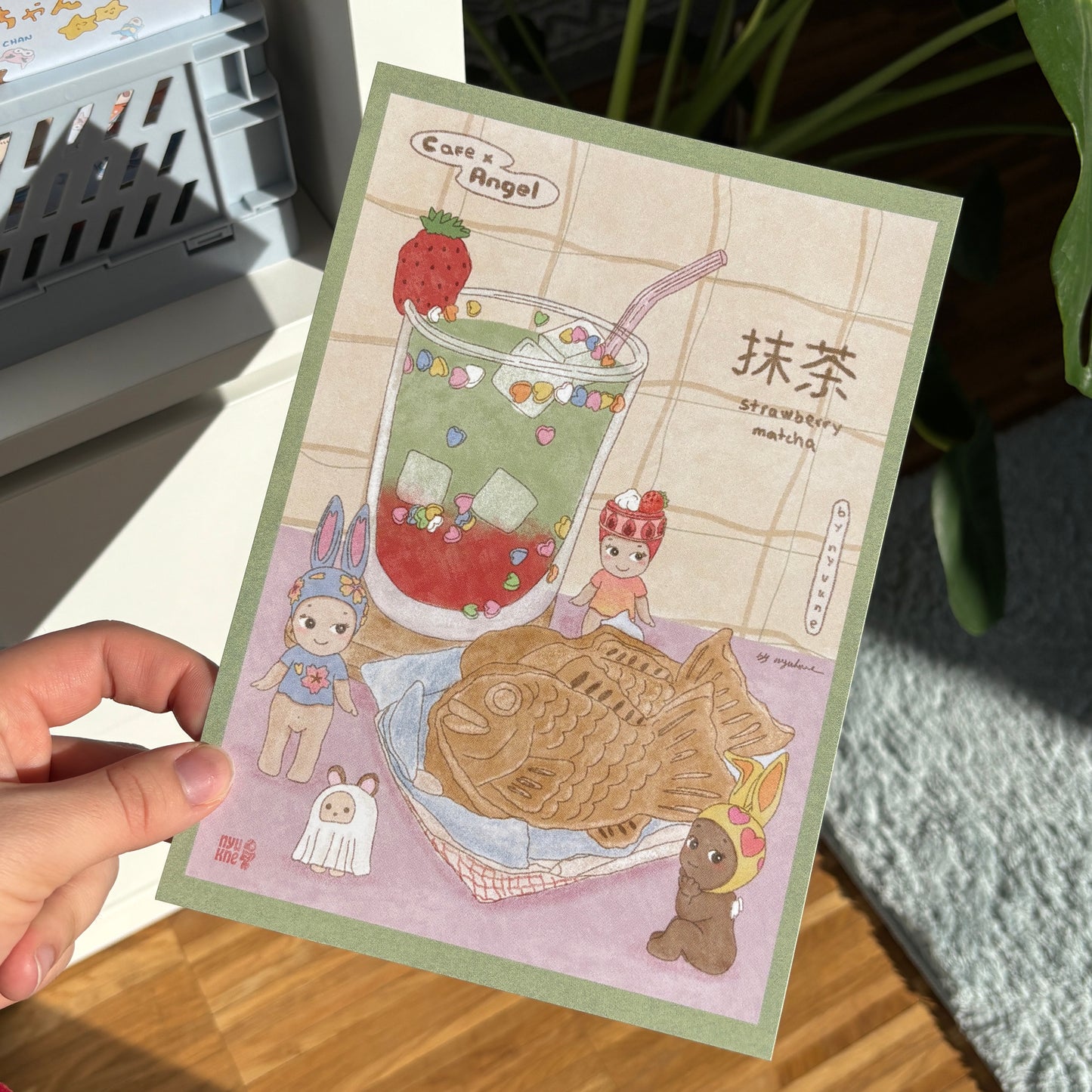 Strawberry Matcha Artprint
