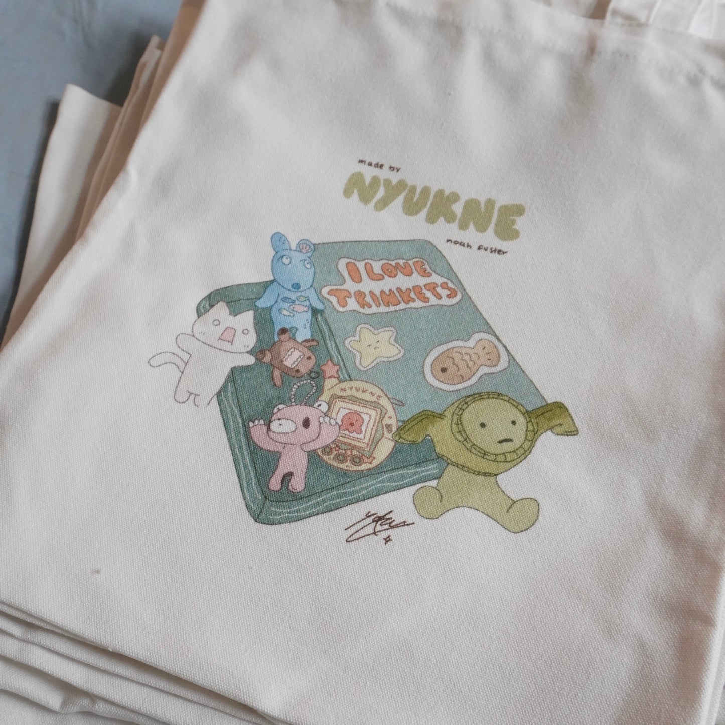 “I <3 Trinkets” Tote Bag (Limited Stock)