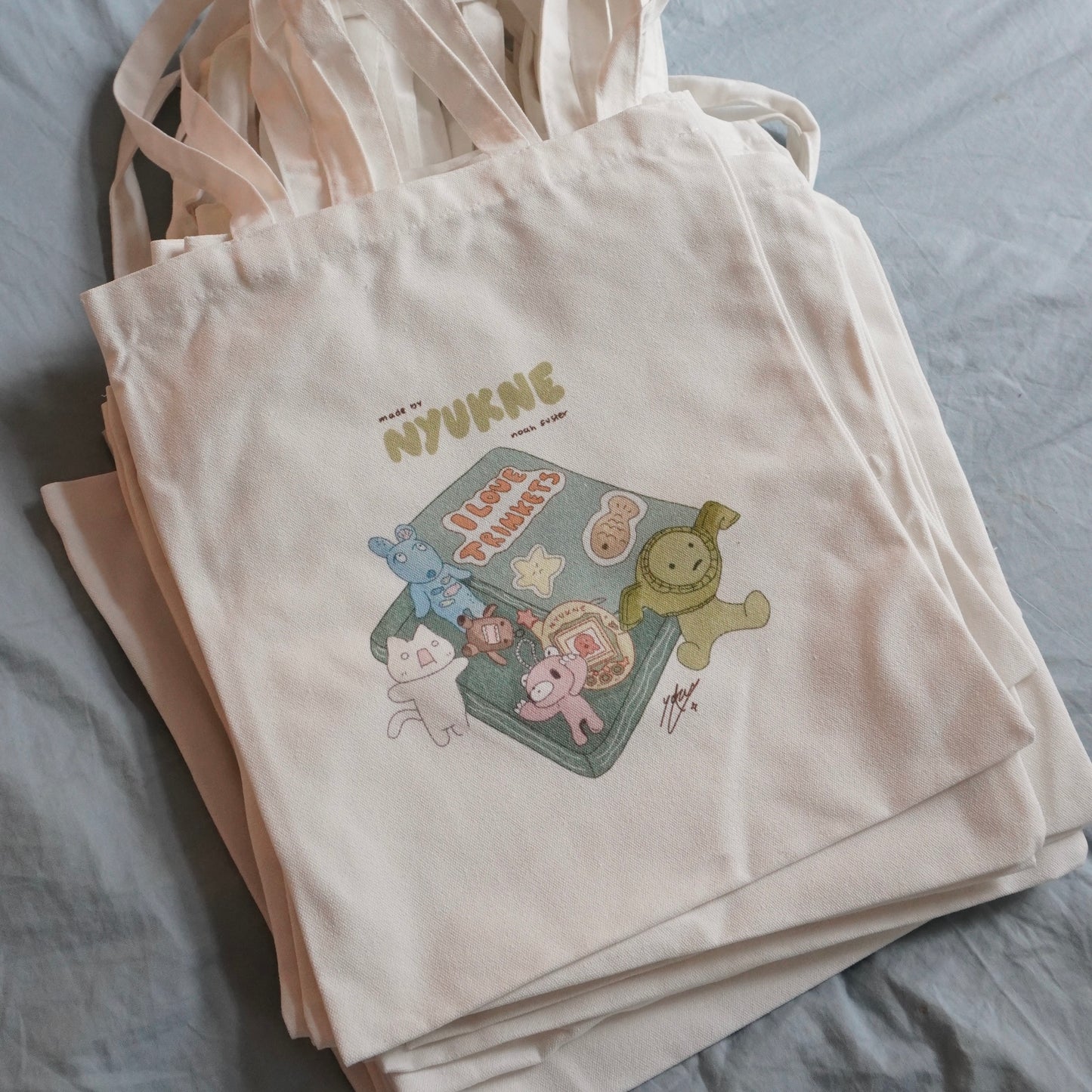 “I <3 Trinkets” Tote Bag (Limited Stock)