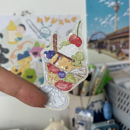 Smiski Parfait Glitter Sticker