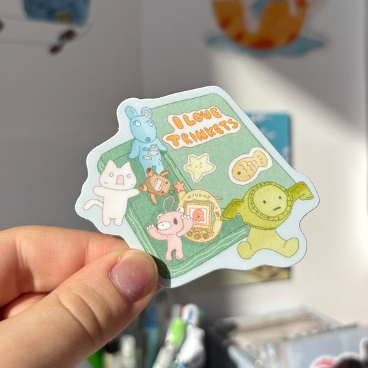 I <3 Trinkets Sticker