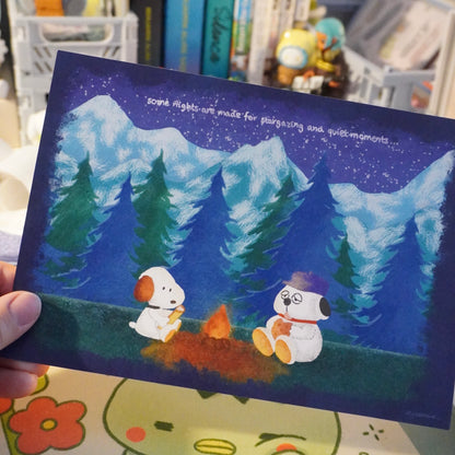 Camping Snoopy Artprint (Last Units)