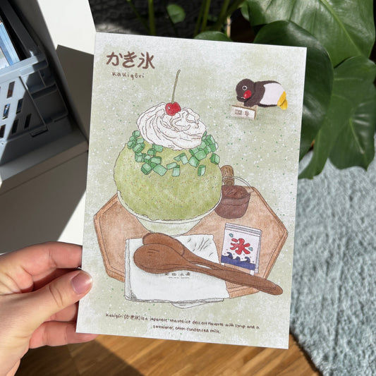 “Kakigori” A5 Artprint