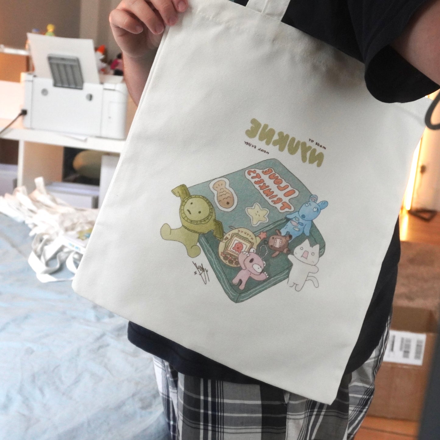 “I <3 Trinkets” Tote Bag (Limited Stock)