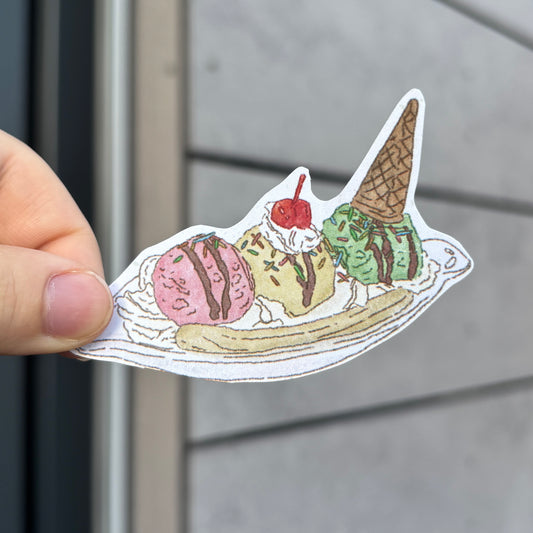 Ice Cream Sticker