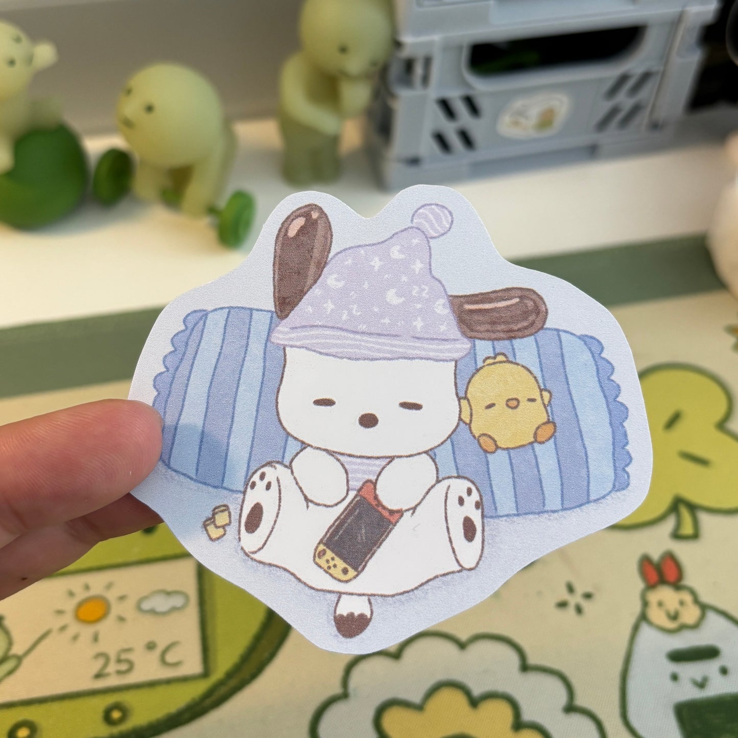 Pochacco Nightime Sticker