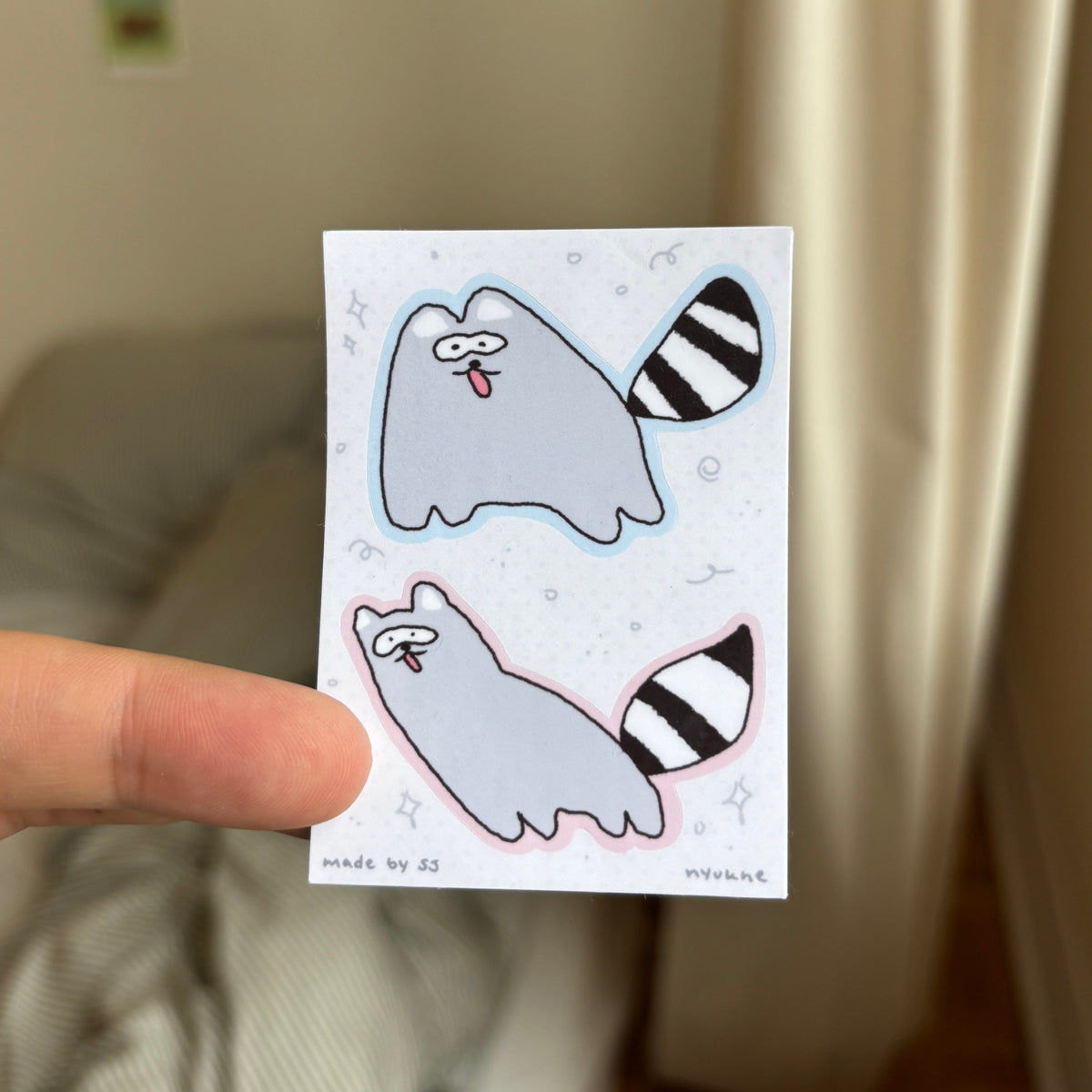 Mapaches Sticker Sheet