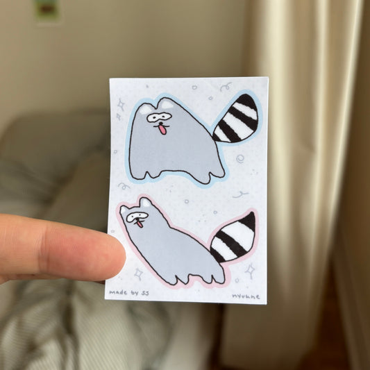 Mapaches Sticker Sheet