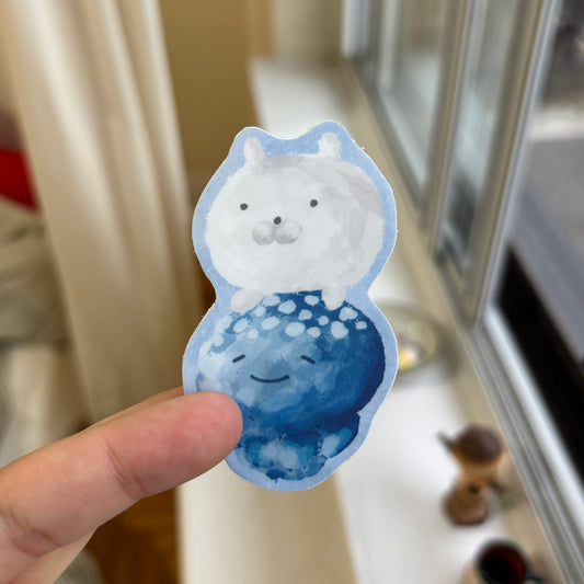 Seal and Octopus Sticker