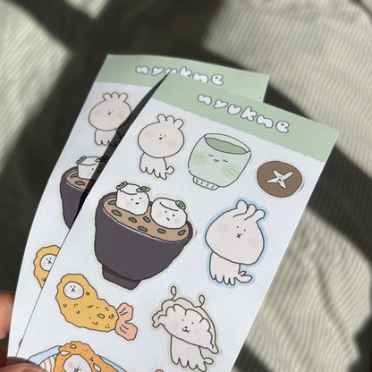 Tempura Udon Sticker Sheet