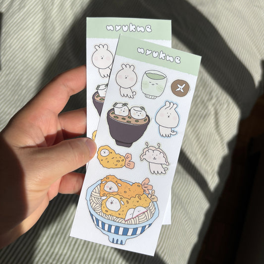 Tempura Udon Sticker Sheet